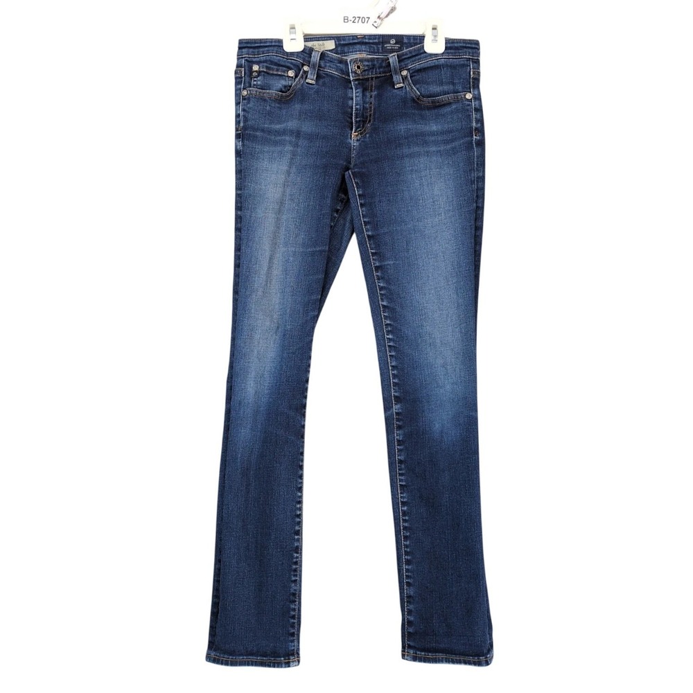 AG Adriano Goldschmied Stilt Blue Cigarette Jeans Womens 27R 28x29" Indie Y2K